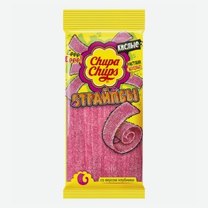 Жевательный мармелад Chupa Chups Страйпсы, 120 г