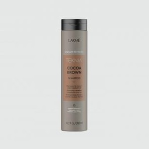 Шампунь для обновления цвета коричневых оттенков волос LAKME Color Refresh Cocoa Brown Shampoo 300 мл