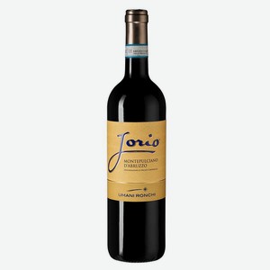 Вино Jorio Montrpulciano d Abruzzo красное сухое Италия, 0,75 л