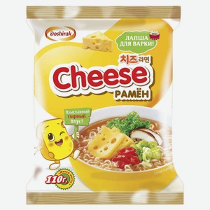 Лапша для варки «Доширак» Cheese Рамен с сыром, 95 г