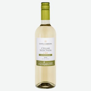 Вино Santa Carolina Cellar Selection Sauvignon Blanc белое сухое Чили, 0,75 л
