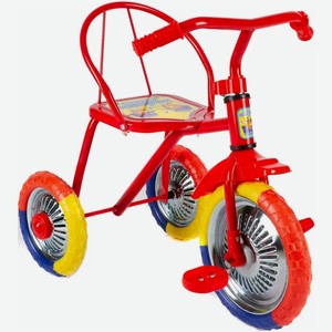 Велосипед 3-х колесный Озорной ветерок, Красный, колеса EVA 10/8, сиденье жестк. GV-B3-2MX