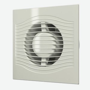 Вентилятор Diciti SLIM 4C Ivory осевой вытяжной с обратным клапаном D 100, декоративный