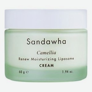 Увлажняющий крем для лица с липосомами на основе экстракта камелии японской Camellia Renew Moisturizing Liposome Cream 60г
