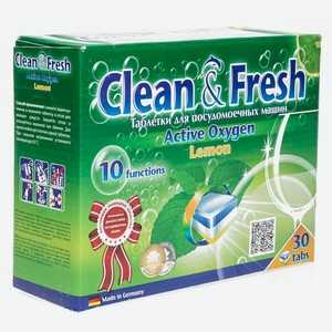 Таблетки д/пмм Clean&Fresh 5в1 30шт