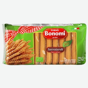 Печенье Forno Bonomi Savoiardi сахарное Bio, 200 г