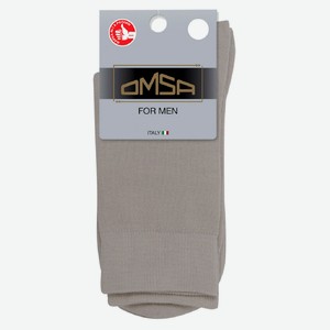 Носки мужские OMSA for MEN 401 Grigio Chiaro, размер 39-41