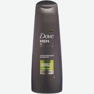 Шампунь для волос мужской Dove Men Свежесть ментола укрепляющий, 250 мл