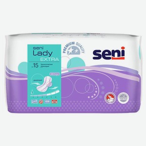 Прокладки для взрослых урологические Seni Lady Extra, 15 шт