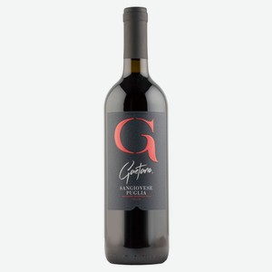 Вино Gaetano Sangiovese красное полусухое Италия, 0,75 л