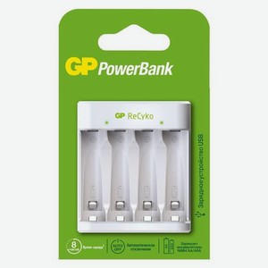 Зарядное устройство GP PowerBank E411-2CRB1, 2600мAч
