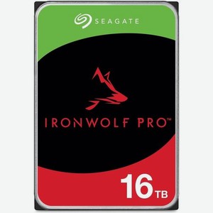 Жесткий диск Seagate Ironwolf Pro ST16000NT001, 16ТБ, HDD, SATA III, 3.5 