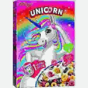 Готовые Завтраки Unicorn Радужные Колечки С Фруктовым Вкусом 195г