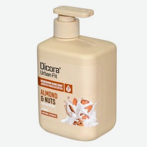 Жидкое мыло Dicora UrbanFit  Almonds & Nuts  с витамином В 500 мл
