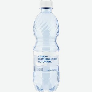 Вода питьевая газированная «Источник Старо-Мытищинский», 0,5 л