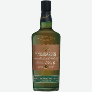 Виски Highgarden 7 лет, 0.5л Россия