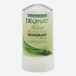 Дезодорант-кристалл с соком алоэ вера Aloe Mineral Deodorant Stick: Дезодорант 60г
