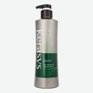 Освежающий шампунь для кожи головы Hair Clinic Scalp Care Deep Cleansing Shampoo: Шампунь 600мл