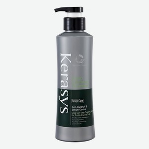 Освежающий шампунь для кожи головы Hair Clinic Scalp Care Deep Cleansing Shampoo: Шампунь 400мл