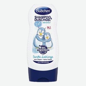 Детский шампунь-гель для волос и тела Ласковый и нежный Shampoo & Shower 230мл