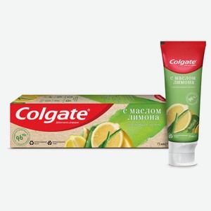 Зубная паста Colgate Naturals Освежающая чистота с маслом лимона с фторидом, 75 мл