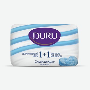 Мыло DURU Soft Sens 1+1 80г