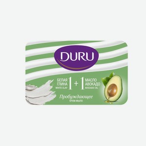 Крем-мыло Duru 1+1 Глина&Масло авокадо 80г
