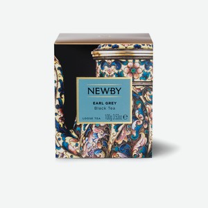 Чай черный Newby Earl Grey с бергамотом 100г