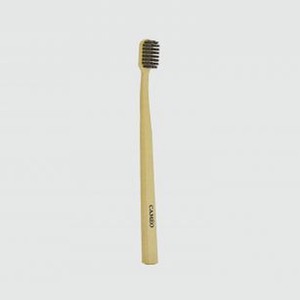 Зубная щетка из экологически чистых материалов, желтая CAMEO BY ELEN MANASIR С Бамбуковым Углем 1 шт