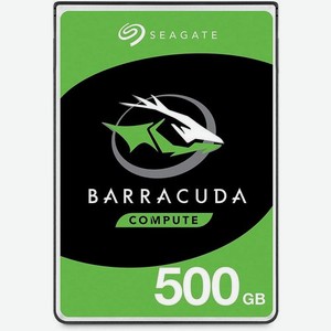 Жесткий диск Seagate Barracuda ST500LM030, 500ГБ, HDD, SATA III, 2.5 