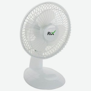Вентилятор настольный Rix RDF-2200W, белый
