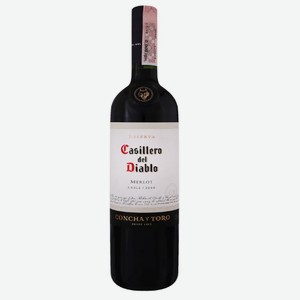 Вино Казильеро дель Дьябло 0,75л мерло кр.сух