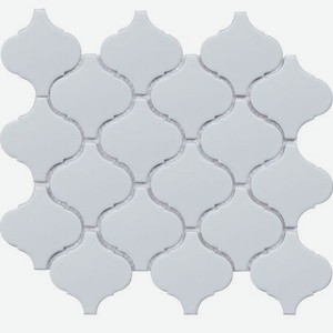 Декор StarMosaic Керамическая мозаика Latern White Matt 24,6х28 см