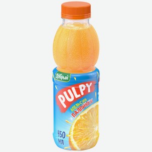 Напиток Pulpy Апельсин сокосодержащий, 450мл Россия