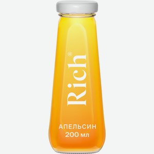 Сок Rich апельсиновый, 200мл Россия