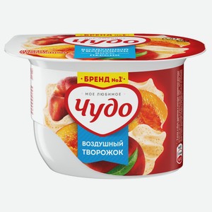 Десерт творожный Чудо взбитый персик 5.8%, 85г Россия