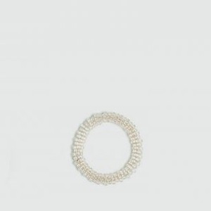 Кольцо BEADED BREAKFAST Simple Beaded Ring Beige 16 размер