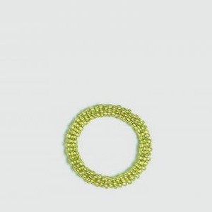 Кольцо BEADED BREAKFAST Simple Beaded Ring Green 17 размер