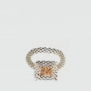 Кольцо BEADED BREAKFAST Engagement Beaded Ring Orange 16 размер