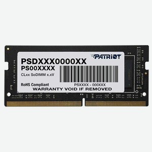 Оперативная память Patriot 4GB Signature DDR4 2666Mhz (PSD44G266681S)