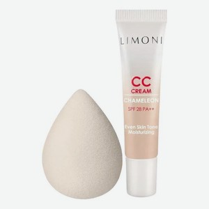 Набор для макияжа (крем д/лица CC Cream Chameleon SPF28 PA++ 15мл + спонж Ivory)