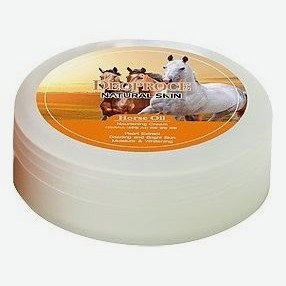 Крем для лица и тела на основе лошадиного жира Natural Skin Horse Oil Nourishing Cream 100г