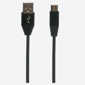 USB кабель  LP  Type-C Кожаная оплетка 1м.