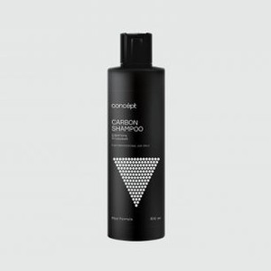 Мужской угольный шампунь CONCEPT Carbon Shampoo 300 мл