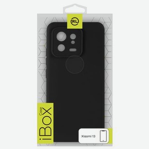 Накладка силикон iBox Case для Xiaomi 13 с защитой камеры и подложкой, черный