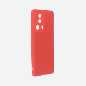 Накладка силикон iBox Case для Xiaomi 13 Lite с защитой камеры и подложкой, красный