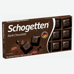 Шоколад Schogetten Dark, 100 г