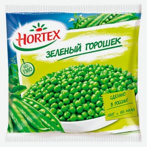 Горошек Hortex зеленый замороженный, 400 г