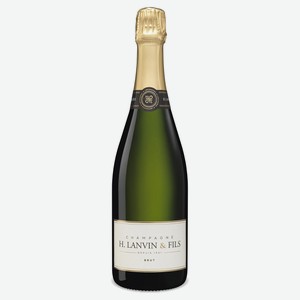 Игристое вино H. Lanvin & Fils белое брют Франция, 0,75 л