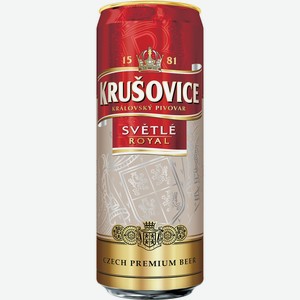 Пиво  Крушовице  св. 4,2% ж/б 0,43л